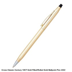 Cross Classic Century 10KT Gold Filled/Rolled Gold Ballpoint Pen 4502