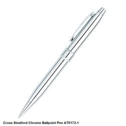 Cross Stratford Chrome Ballpoint Pen AT0172-1