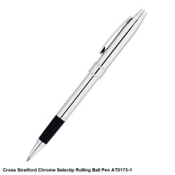 Cross Stratford Chrome Rollerball Pen AT0175-1
