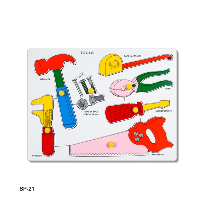 Single Piece Lift-Out Puzzle Tools Tray SP-21