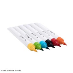 Camel Brush Pen 6 shades