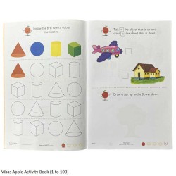 Vikas Apple Maths Activity Book (1-100)