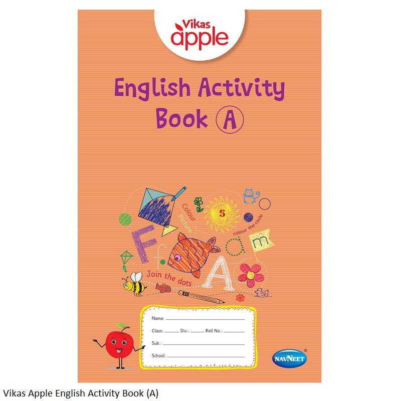Vikas Apple English Activity Book (A)