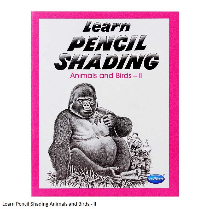 Navneet Learn Pencil Shading Animal & Birds Part Part 1