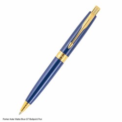 Parker Aster Matte Blue GT Ballpoint Pen