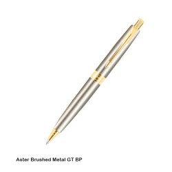 Parker Aster Brushed Metal GT Ballpoint Pen