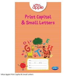 Vikas Apple Print Capital & Small Letters