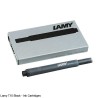 Lamy T10 Ink Cartridges Black Pack of 5