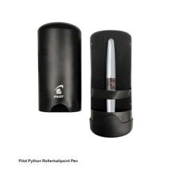 Pilot Python Design Body Roller Ball Pen - Black Ink - Fine Point