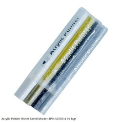 Acrylic Painter Water Based Marker 4Pcs S1000-4 by Jags