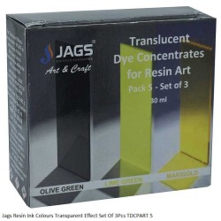 Jags Resin Ink Colours Transparent EFffect