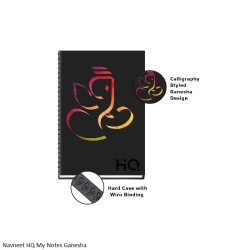 Navneet HQ My Notes Ganesha 192 Pages Size A6 (10.5x14.8cm) 8 Design