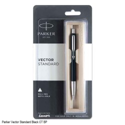 Parker Vector Standard Ballpoint Pen with Chrome Trims