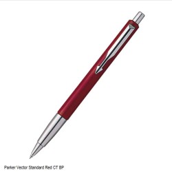 Parker Vector Standard Ballpoint Pen with Chrome Trims