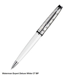 Waterman Expert Delux White CT Ballpoint Pen