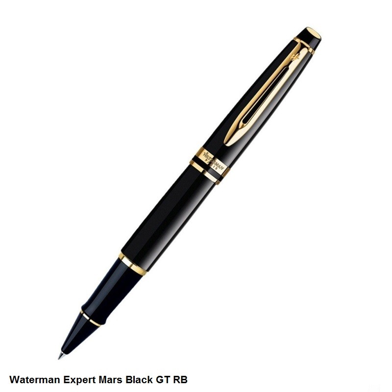 Waterman Expert Black GT Rollerball Pen