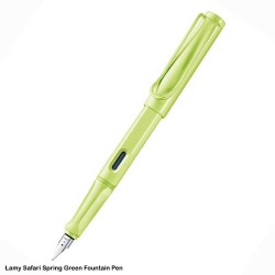 Lamy Safari 0D0 Spring Green Fountain Pen Medium Point