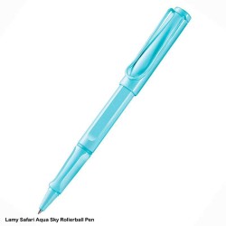 Lamy Safari 3D1 Aqua Sky Rollerball Pen Medium Point