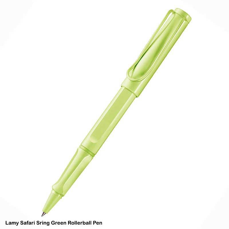 Lamy Safari 3D0 Spring Green Rollerball Pen Medium Point