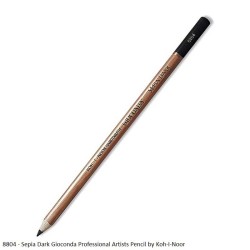 8804 Sepia Dark - Gioconda Professional Artists Pencil by Koh-I-Noor