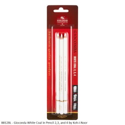 8812BL - Gioconda White Coal in Pencil 2, 3 and 4 by Koh-I-Noor