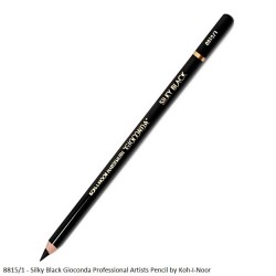 8815/1 Silky Black - Gioconda Professional Artists Pencil by Koh-I-Noor