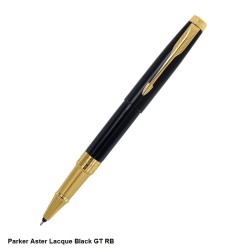 Parker Aster Lacque Black GT Rollerball Pen