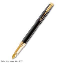 Parker Aster Lacque Black GT Fountain Pen