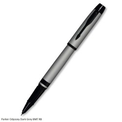 Parker Odyssey Dark Grey Black Metal Trim Rollerball Pen