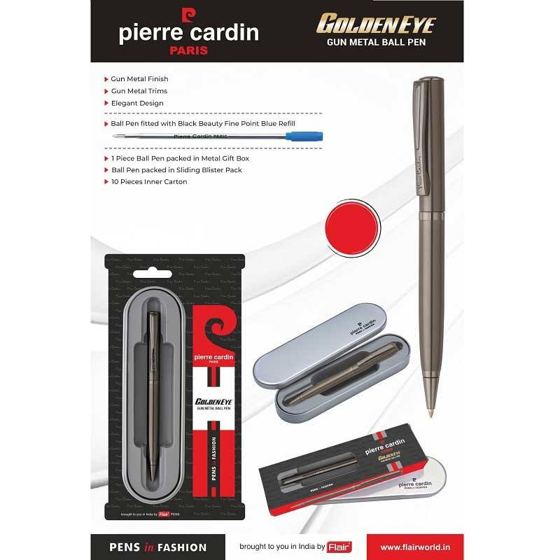 Pierre Cardin Goldeneye Gun Metal Ball Pen