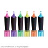 UPS-200 Twistable see-through Tip for Precision Highlighter 6 Assorted Colors