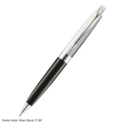 Parker Aster Silver Black CT Ballpoint Pen