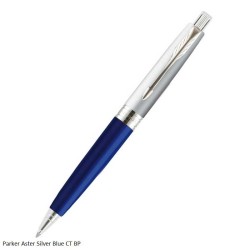 Parker Aster Silver Blue CT Ballpoint Pen