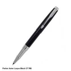Parker Aster Lacque Black CT Rollerball Pen