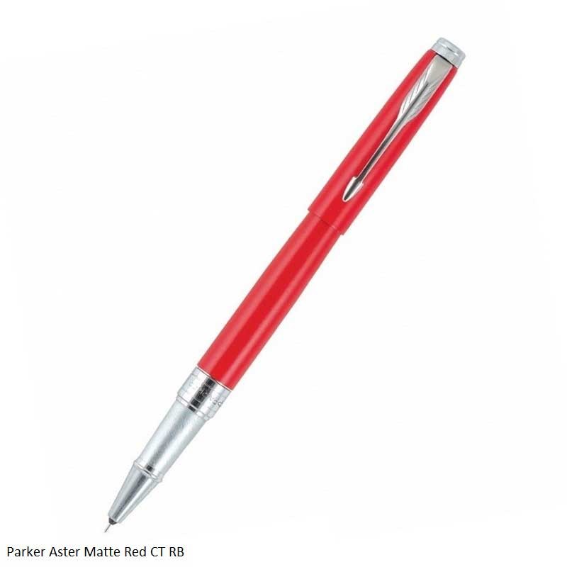 Parker Aster Matte Red CT Rollerball Pen