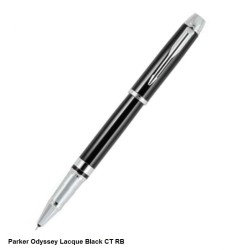 Parker Odyssey Lacque Black Chrome Trim Rollerball Pen