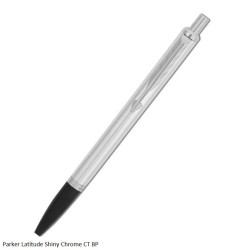 Parker Latitude Shiny Chrome CT Ballpoint Pen