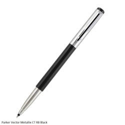 Parker Vector Metallix CT RB Pen Black