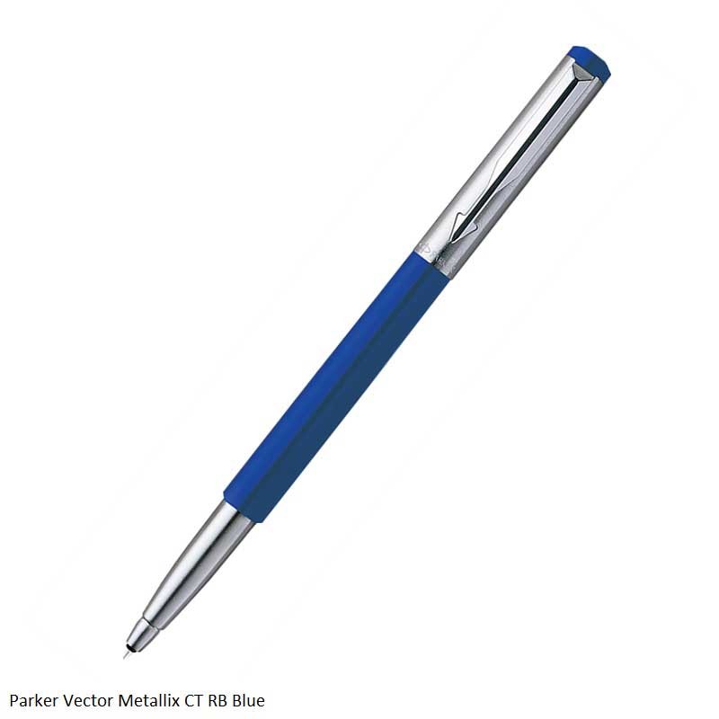 Parker Vector Metallix CT RB Pen Blue