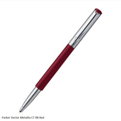 Parker Vector Metallix CT RB Pen Red