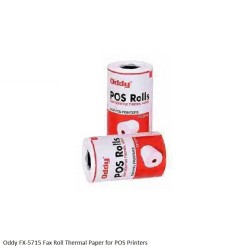 Oddy FX-5715 Fax Rolls Thermal Paper for POS Printers 12pcs Pack