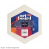 Art Board Hexagon shape in 6, 8, 10 and 12inch by Anupam