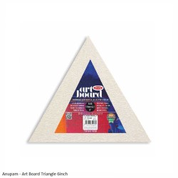 Art Board Triangle shape in 6, 8, 10 and 12inch by Anupam