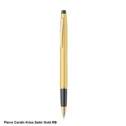 Pierre Cardin Kriss Satin Gold Rollerball Pen