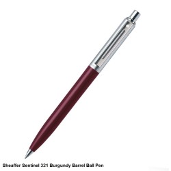 Sheaffer 321 Sentinel Burgundy with Chrome Trim Ballpoint Pen