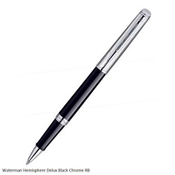 Waterman Hemisphere Deluxe Black Chrome Roller Ball Pen