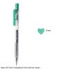 Kaco K5 Turbo Transparent Click Gel Pen in 20 Different Colors