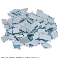 Mirror Glass For Lippan Art Rhoumbus Shape Big 3 No MGB-09 by JAGS