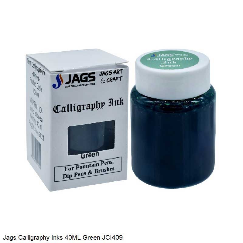 Jags Calligraphy Inks 40ML Green JCI409
