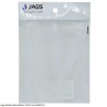 Jags Plastic Stick White 12Pcs Set JPSW12P
